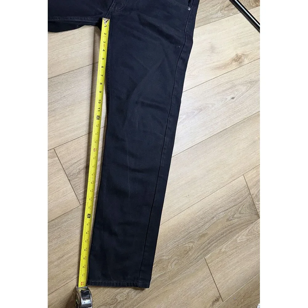 Levi's 505 Men's Regular Fit Jean, 34Wx32L -‎ Black Preowned